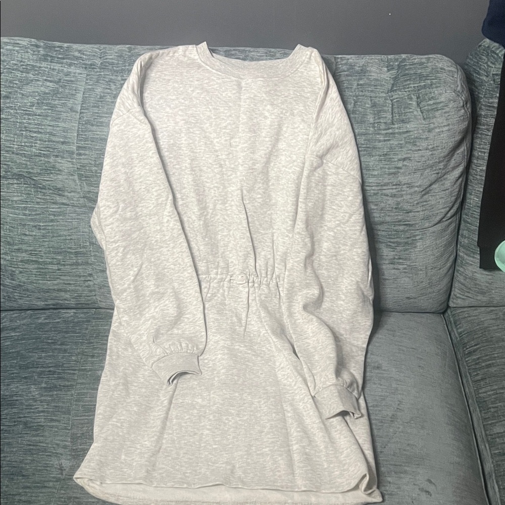 H&M Gray Long Sleeve Dress